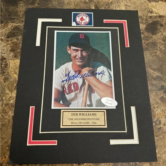 Ted Williams Boston Red Sox autograph photo - Picture 1 of 1